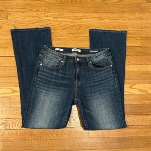 Vigoss Women's Boot Cut Jeans - Dark Blue